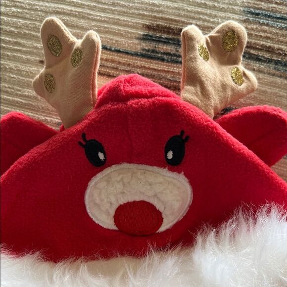 Little Lass Reindeer Hooded Cape - Picture 5 of 5